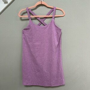Gap Fit brushed tech jersey knit exercise dress, women’s size medium